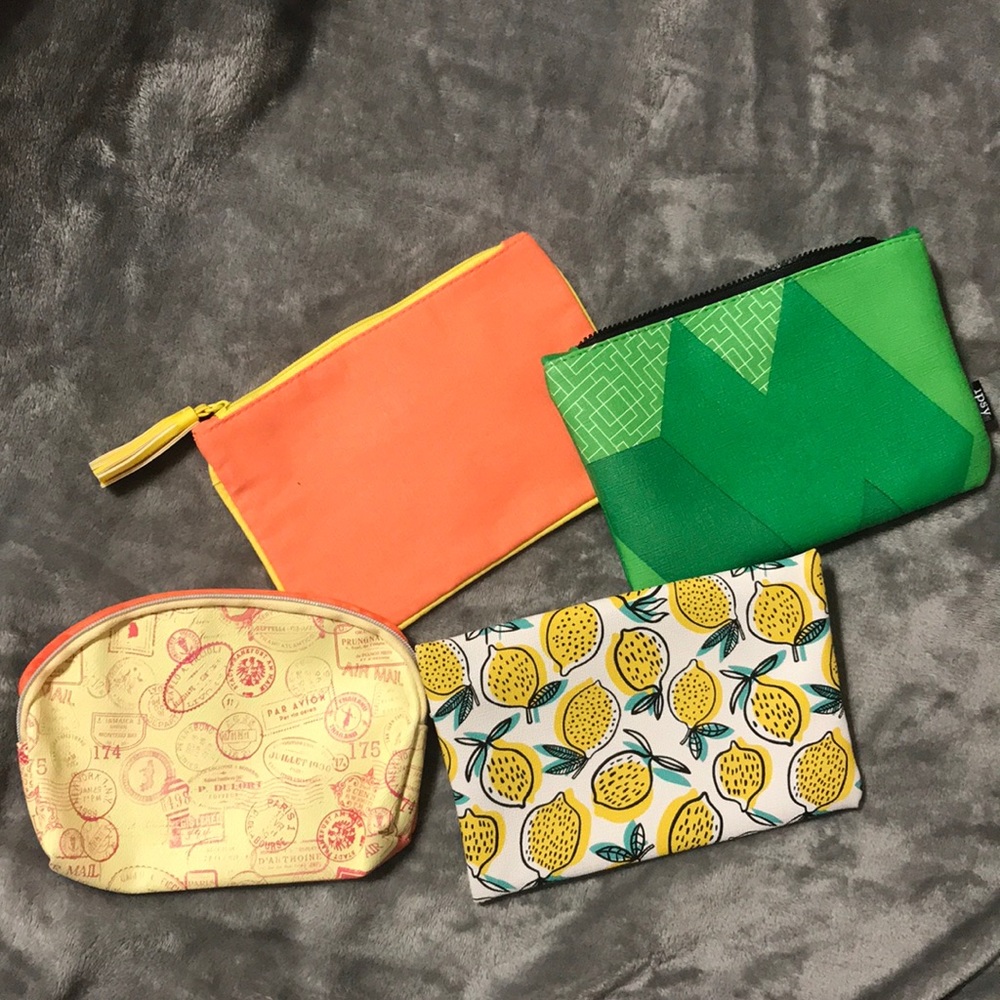 Woman’s makeup bags